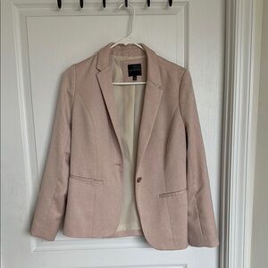 Pink Blazer Jacket Medium Size
